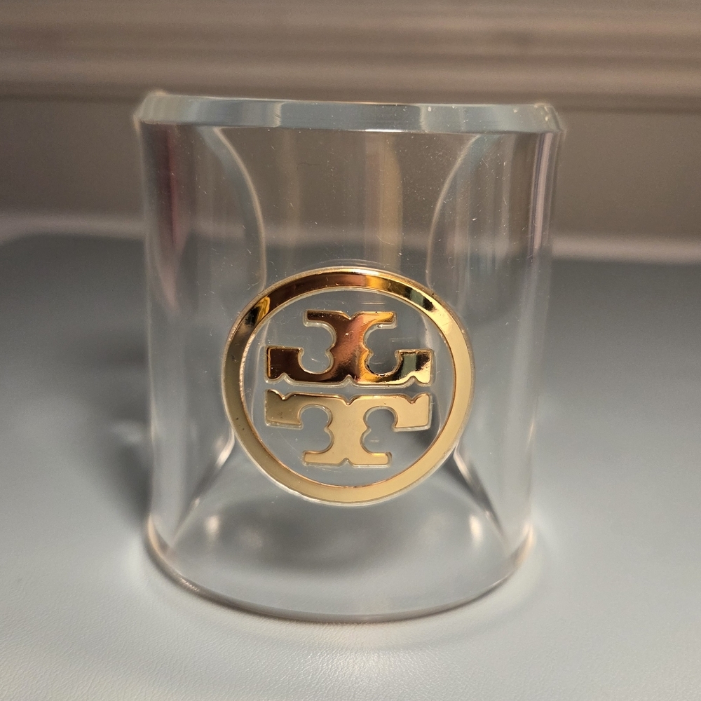 Tory Burch Clear Cuff Bracelet